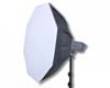Studioset Studioblitz VC-200 Octagon Softbox und Blitzstativ