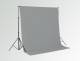 Hintergrundsystem 405 + Tasche + Photohintergrund, grau