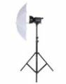 Studioset Dauerlichtlampe Daylight 250 S / Stativ / Schirm