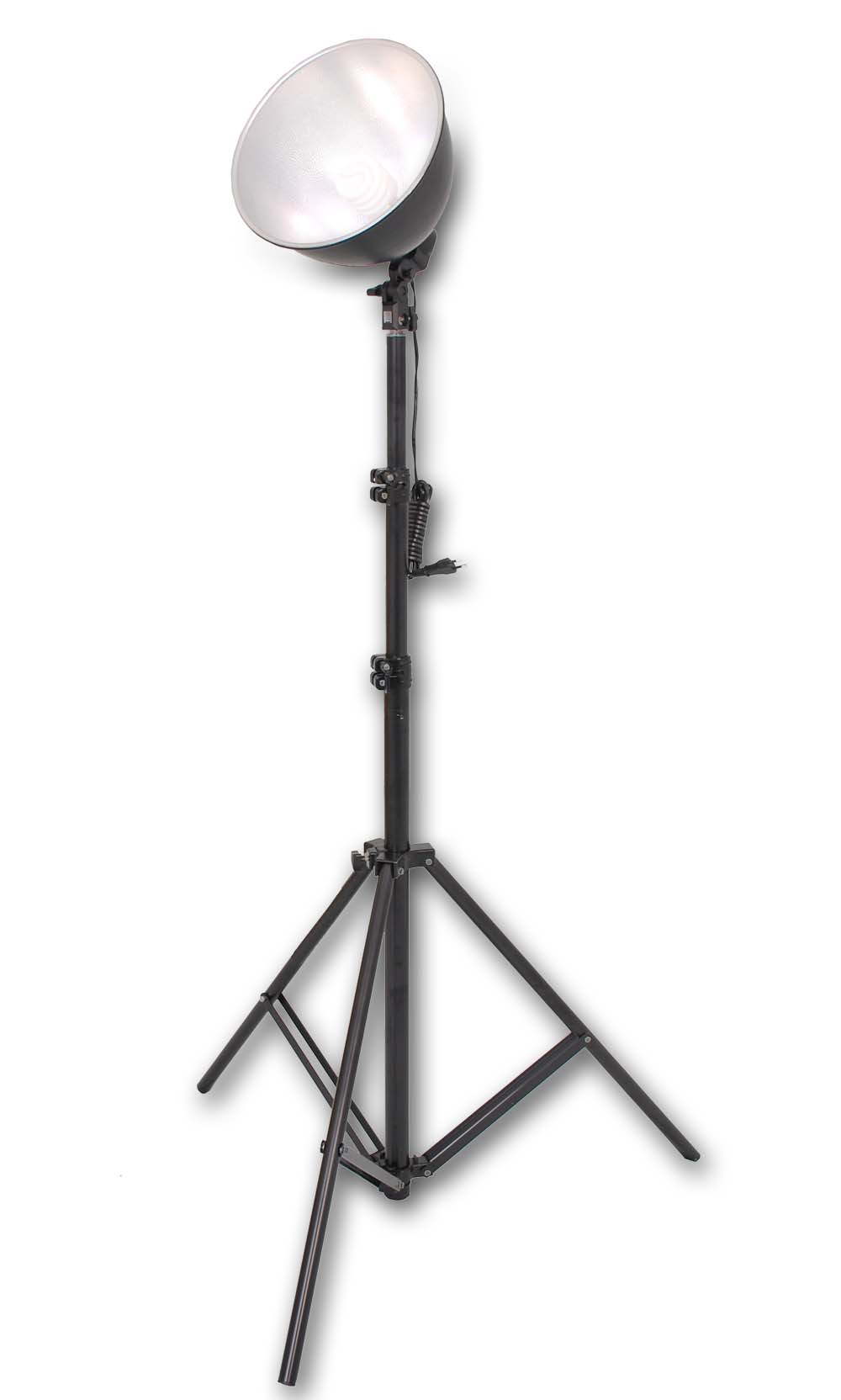 Studioset Dauerlichtlampe Daylight 150 Basic und Lampenstativ