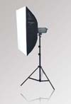 Soft Box für Studioblitz, 60cm x 90cm, Multiblitz V-Bajonett