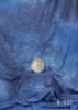 Fotostudio Hintergrund blau strukturiert, 6m lang x 3m breit, Batik, W137