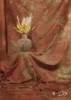 Fotostudio Hintergrund strukturiert antik, 6m lang x 3m breit, Batik, W239