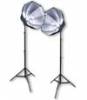 Studioset 2x Dauerlicht 30W mit Octagon Softbox und Blitzstativ